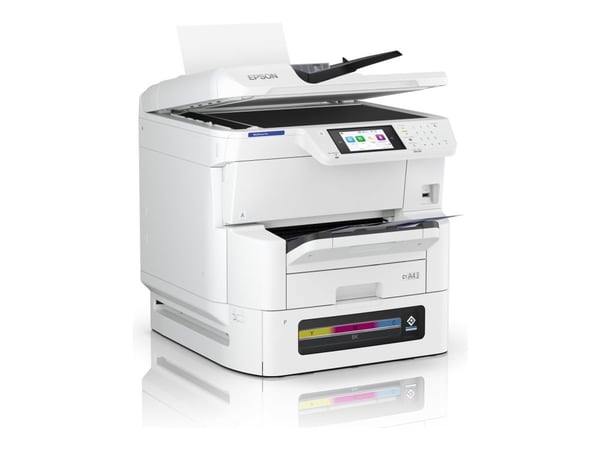 Epson WorkForce Pro EM-C8100RDWF - Multifunksjonsskriver - farge - ink-jet - A3 (medie) - opp til 22 spm (kopiering) - opp til 25 spm (trykking) - ...