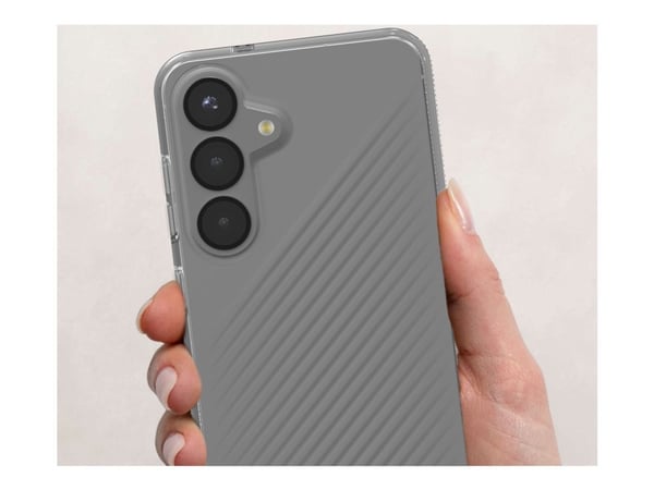 ZAGG Luxe - Baksidedeksel for mobiltelefon - grafen - blank - med skjermbeskytter - for Samsung Galaxy S25+