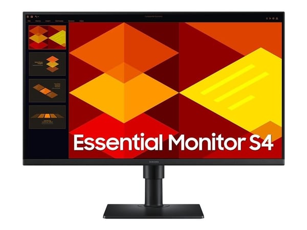 Samsung Essential S4 S27D402GAU - S40GD Series - LED-skärm - 27" - 1920 x 1080 Full HD (1080p) @ 100 Hz - IPS - 250 cd/m² - 1000:1 - 5 ms - 2xHDMI,...