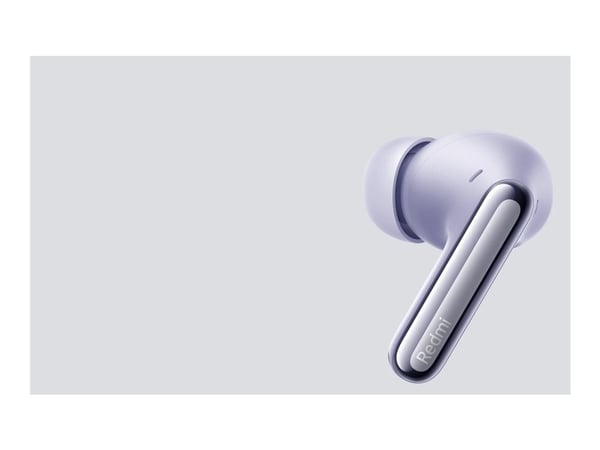 Xiaomi Redmi Buds 6 Pro - True wireless-hodetelefoner med mikrofon - i øret - Bluetooth - aktiv støydemping - lavendelpurpur