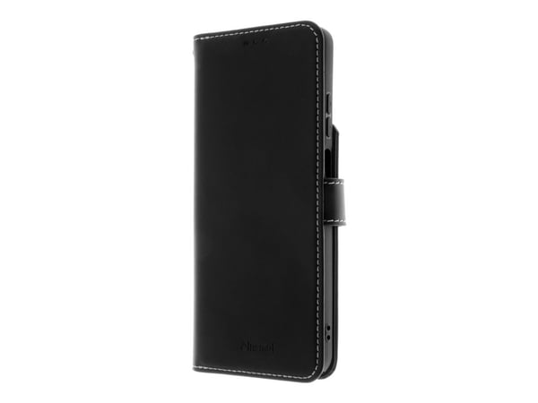 Insmat - Lommebok for mobiltelefon - ekte skinn, kartong+papir+aluminiumsfolie, polykarbonat (PC) - for Motorola Moto G24 Power