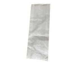 Bagerpose 6kg 200/(2x35)x520+20mm 40gr Hvid,1000 stk/krt