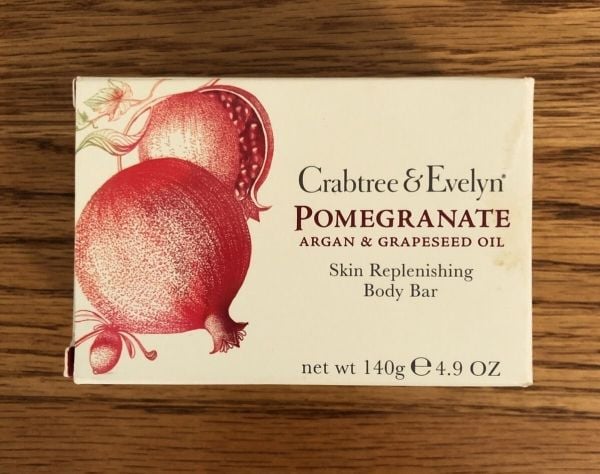 Hermès Crabtree & Evelyn, Granateple, såpestykke, 140 g Hermès Crabtree & Evelyn, Granateple, såpestykke, 140 g