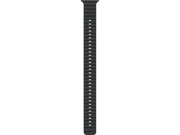 Apple - Klokkerem forlengelse for smart armbåndsur - 49 mm, naturlig titanfinish - 130 - 250 mm - svart