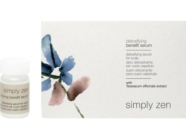 Simply Zen Detoxifying leave-in hodebunnsserum, 12 stk à 5 ml