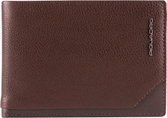 Piquadro, Tallin, Leather, Wallet, Key holder, Brown, For Men