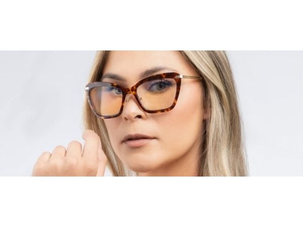 Gunnar Optiks ANN-02309, Kvinner, firkant, Klassisk, Brun, Nylon-polymer, 1 år