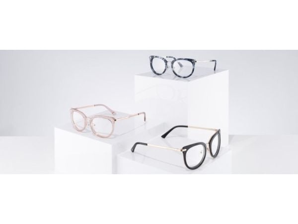 Gunnar Optiks LAH-05209, Kvinner, Rund, Klassisk, Blå, Hvit, Nylon-polymer, 5,1 cm