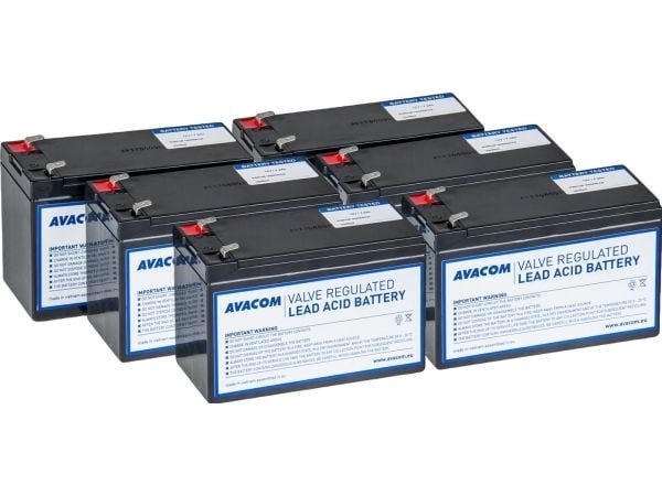 AVACOM AVA-RBP06-12072-KIT - batteri til CyberPower, EATON, Effekta, Legrand