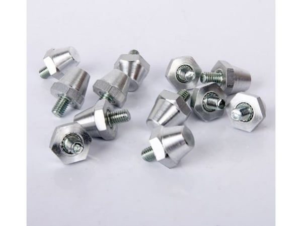 R-GOLl aluminiums knærbeskyttere 8x11 mm + 4x13 mm