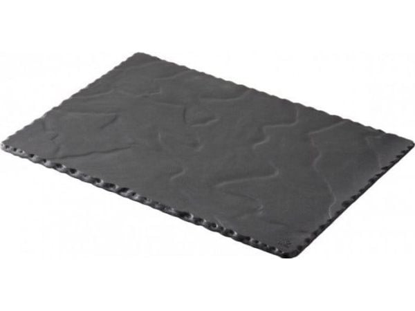 Revol BASALT firkantet tallerken 30x20 cm