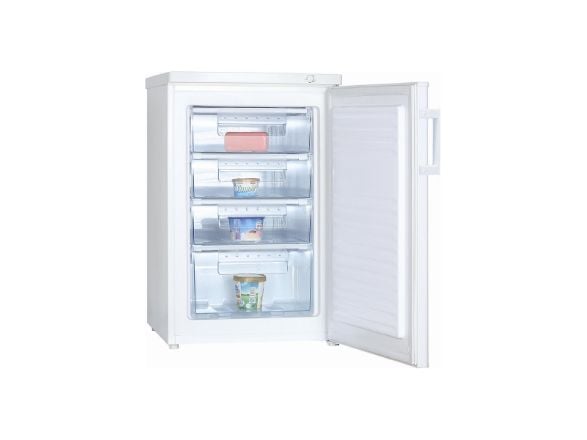 Pakastin Goddess GODFSC085TW9E, energialuokka E, vapaasti seisova, 85 cm, 91 L, valkoinen