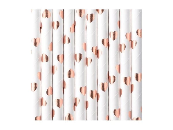 PartyDeco SPP7M-019RJ, Ruusukulta, Valkoinen, Paperi, 195 mm, 10 kpl, 72 mm, 270 mm