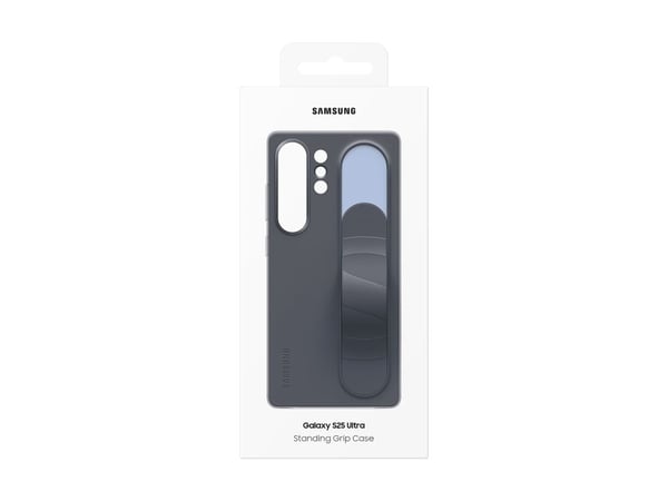 Samsung EF-GS938 - Bagsidecover til mobiltelefon - silikon - sort - til Galaxy S25 Ultra