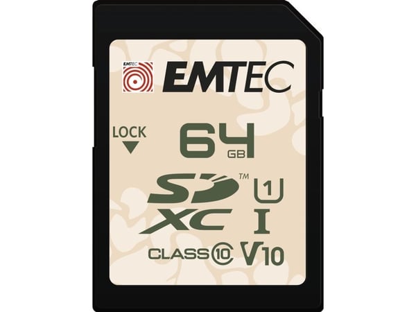 EMTEC Outdoor - Flashminnekort - 64 GB - Video Class V10 / UHS-I U1 / Class10 - microSDHC UHS-I