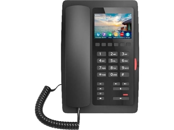Fanvil H5W - VoIP-telefon med opkalds-ID - SIP, RTCP, RTP, SRTP, SIP v2 over TLS, SIP v2 over UDP, SIP v2 over TCP - 2 linier - lajittelu