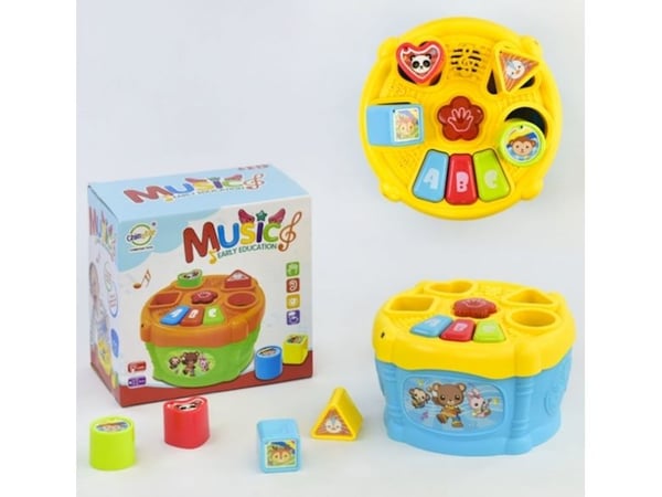 Slowmoose Musical Drum Interaktiivinen eläimet muodot äänet Educational Toy Slowmoose Musical Drum Interaktiivinen eläimet muodot äänet Educational Toy