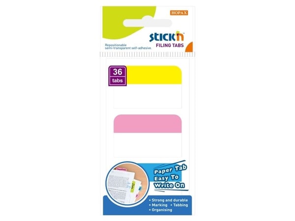 Indexflikar 3 st 28x45 12 blad blandade (18 st)