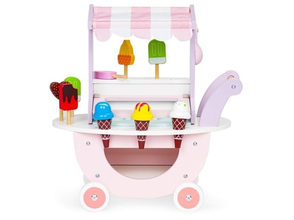 Ecotoys baby-gåvogn læringsvogn, ulike farger