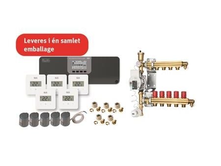 Roth komplet gulvvarmepakke Grab and go 230V 5 rum