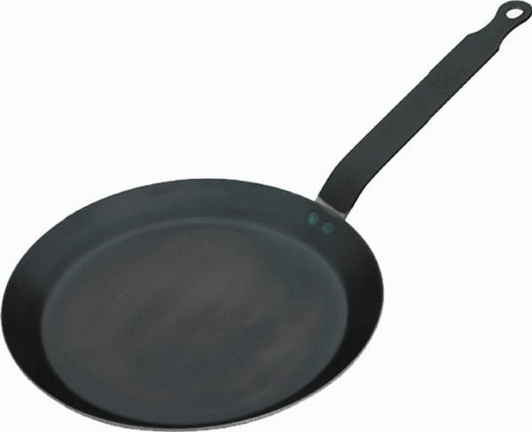 de Buyer 5303.20, Rund, Crêpepanne, Sort, Strykejern, Keramisk, Gass, Halogen, Induksjon, Forseglet Plate, Frankrike