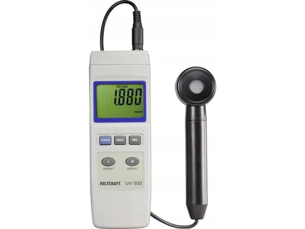 VOLTCRAFT VC-8330305 UV-500 UV-måleapparat 0,002 - 19,99 mW/cm²