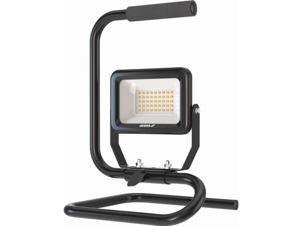 Arbeidslampe 30W SMD LED, 3300 lm, stativ, IP65, Dedra L1073-3