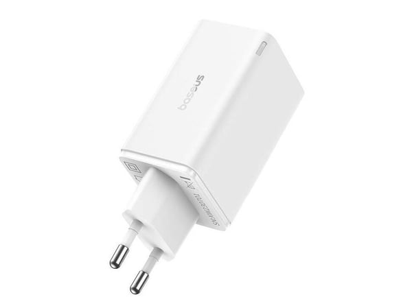 Baseus GAN6 Pro pikalaturi, 2xUSB-C + 2xUSB, 65W (valkoinen)