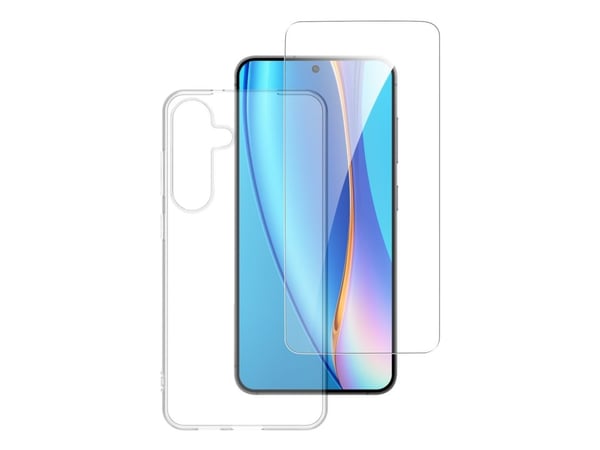 4smarts 541344, Samsung, Galaxy S25+, Støtbestandig, Ripebestandig, Gjennomsiktig, 2 stykker