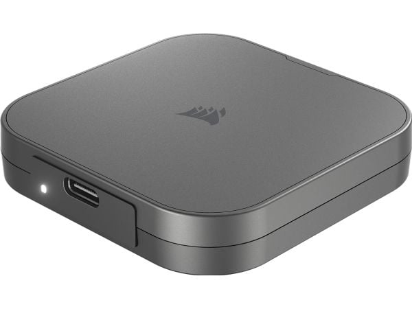 Corsair EX400U, 2 TB, USB Type-C, 4000 MB/s, musta