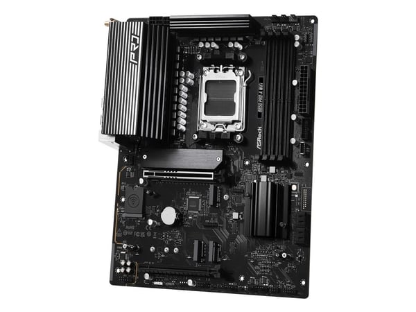 ASRock B850 Pro-A WiFi - Hovedkort - ATX - Socket AM5 - AMD B850 Chipset - USB-C 3.2 Gen 2x2, USB-C 3.2 Gen 1, USB 3.2 Gen 1, USB-C 3.2 Gen2 - 2.5 ...