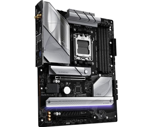 ASRock B850 LIVEMIXER WIFI - Hovedkort - ATX - Socket AM5 - AMD B850 Chipset - USB-C 3.2 Gen 2x2, USB-C 3.2 Gen2, USB 3.2 Gen 2, USB 3.2 Gen 1 - Wi...