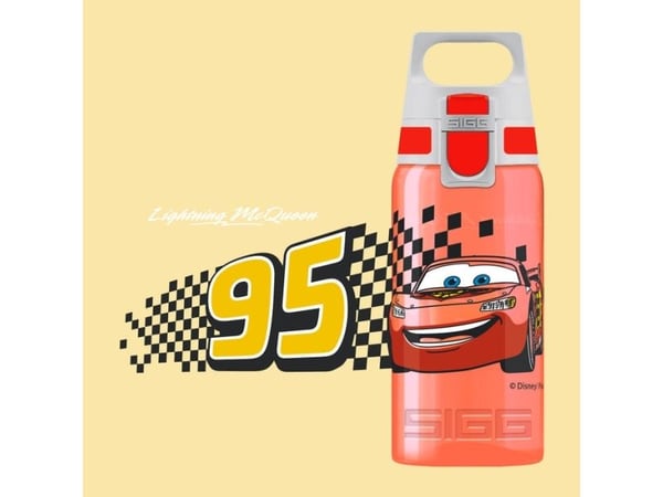 SIGG VIVA ONE, 500 ml, Päivittäinen käyttö, Punainen, Polypropeeni (PP), Lapset, Poika/tyttö