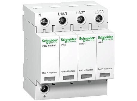 Ylijännitesuoja A9 iPRD 40 4P 350V