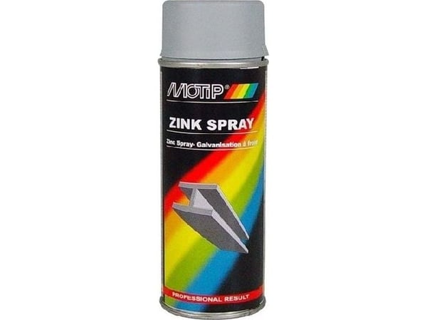 Motip Auto Zinc Spray harmaa ruoka 400ml