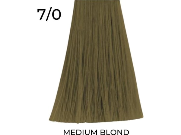 Dermacol Professional Hair Color permanent hårfärg 7/0 Medium Blonde 60 ml