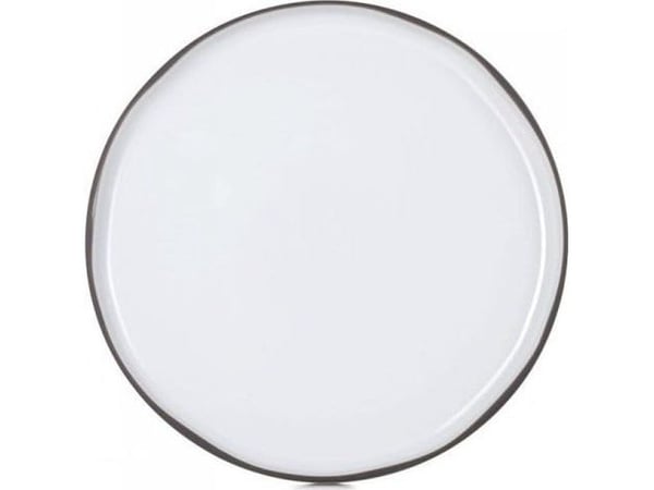 Revol CARACTÈRE flat tallerken 26 cm Biala Chmura
