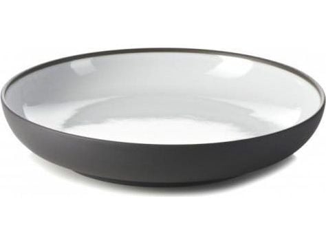 Revol SOLID tallerken 23,5 cm, hvit/svart
