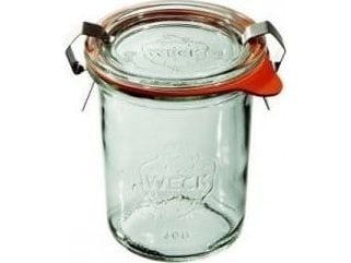 Weck Sloik Mini-Sturz 160 ml (12 stk), lokk, pakning, propp x2