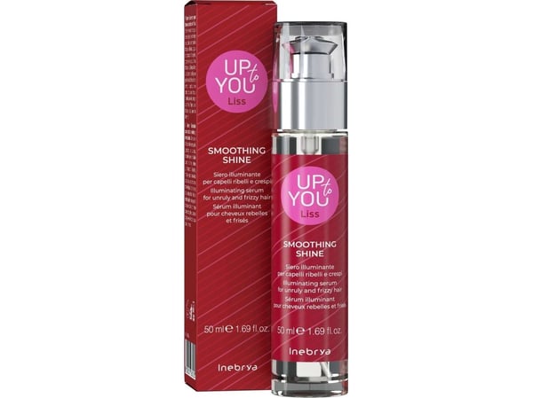 INEBRYA_Up To You Silottava kiiltoseerumi kiharoille hiuksille 50ml