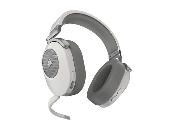 CORSAIR Gaming HS65 WIRELESS - Hodesett - full størrelse - trådløs - hvit