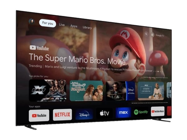 Sony Bravia 8 K-77XR80 - 77" Diagonal klass (76.7" visbar) OLED-TV - Smart TV - Google TV - 4K UHD (2160p) 3840 x 2160 - HDR - self-lit OLED - mörk...