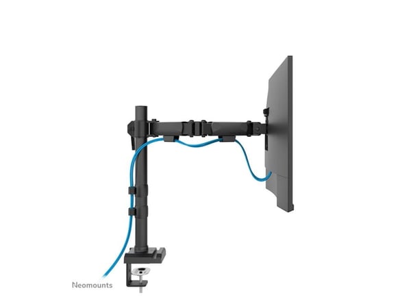 Neomounts DS60-600BL1 - Monteringssett (skjermarm, maljeklemme) - full bevegelse - for Skjerm - stål - svart - skjermstørrelse: 10"-32" - skrivebor...