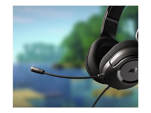 CORSAIR Gaming HS35 v2 - Hodesett - full størrelse - kablet - 3,5 mm jakk - karbon