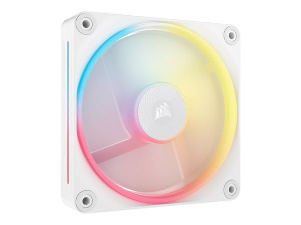 CORSAIR iCUE Link LX120-R RGB - Lådfläkt - omkastat blad - 120 mm - vit