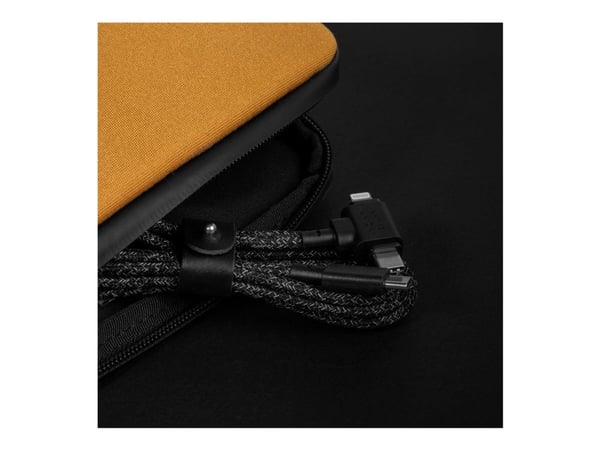 Native Union Belt Cable Duo, 1,5 m, USB C, USB C/Lightning, Musta, Valkoinen