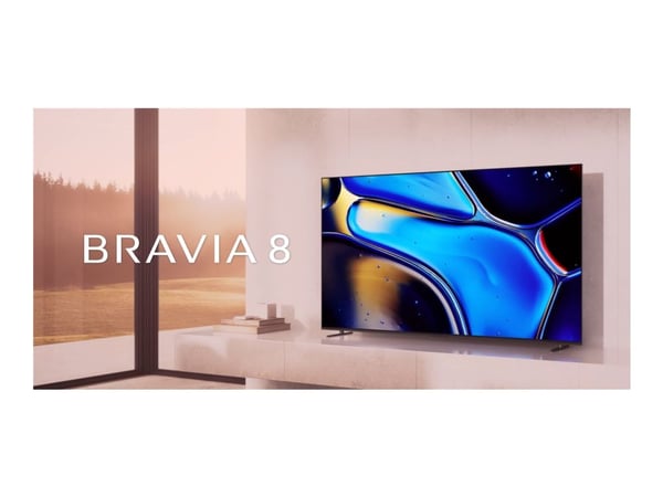 Sony Bravia 8 K-77XR80 - 77" Diagonalklasse (76.7" synlig) OLED TV - Smart TV - Google TV - 4K UHD (2160p) 3840 x 2160 - HDR - self-lit OLED - mørk...