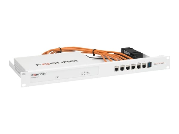 Rackmount.IT RM-FR-T14I - Monteringssett for nettverksenhet - rackmonterbar - RAL 9003 - 1U - 19"