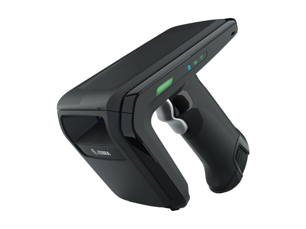 Zebra RFD40 Premium Plus Sled - Strekkode / RFID-leser - Bluetooth 5.3, 802.11a/b/g/n/ac/ax, NFC, eConnex, USB-C - midnatts sort