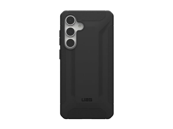UAG Scout Series - Baksidedeksel for mobiltelefon - termoplast-polyuretan (TPU) - svart - for Samsung Galaxy S24 FE